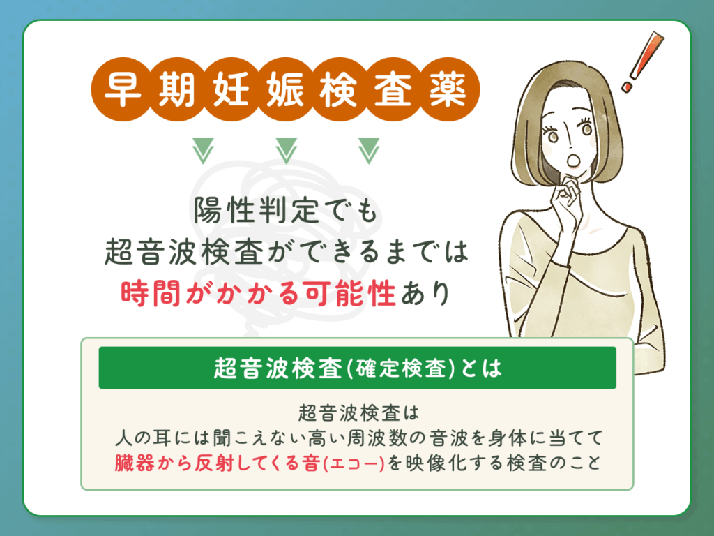 陽性・陰性判定の精度は早期妊娠検査薬でも充実するも推奨はされていない