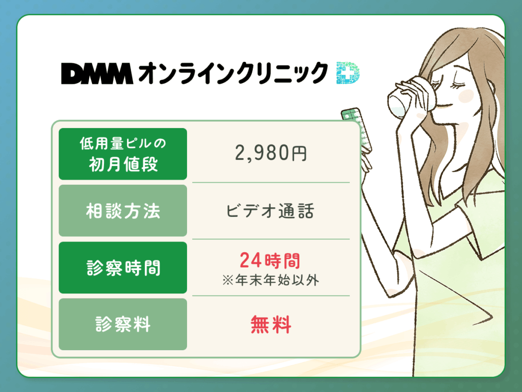 DMMオンラインクリニックでフリウェルLD・フリウェルULDを処方してもらうおすすめプラン